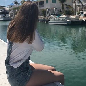 LIKE NEW F21 Shortalls